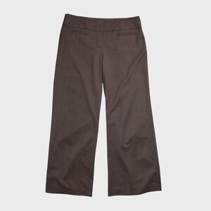 Trina Turk Brown Wide Leg Dress Pants